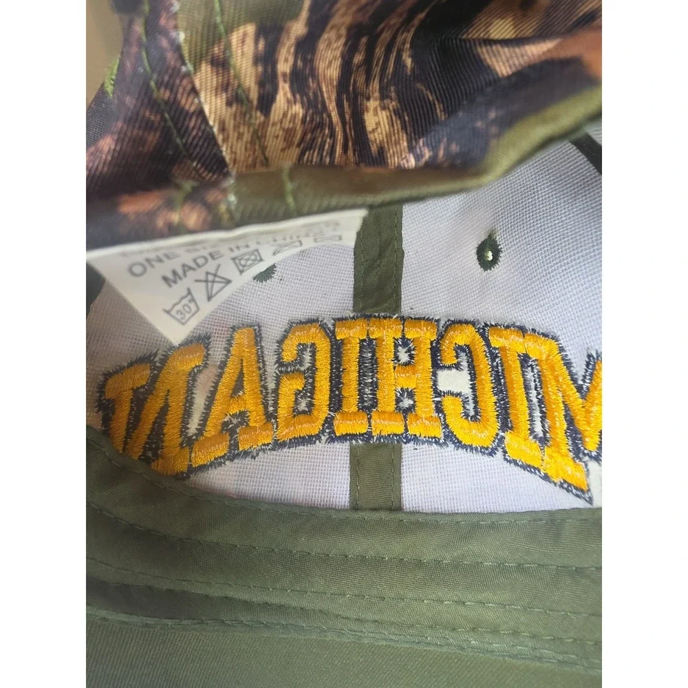 Michigan  Wolverines Como Hat Cap Zephyr Adjustable Strap Cotton- One Size